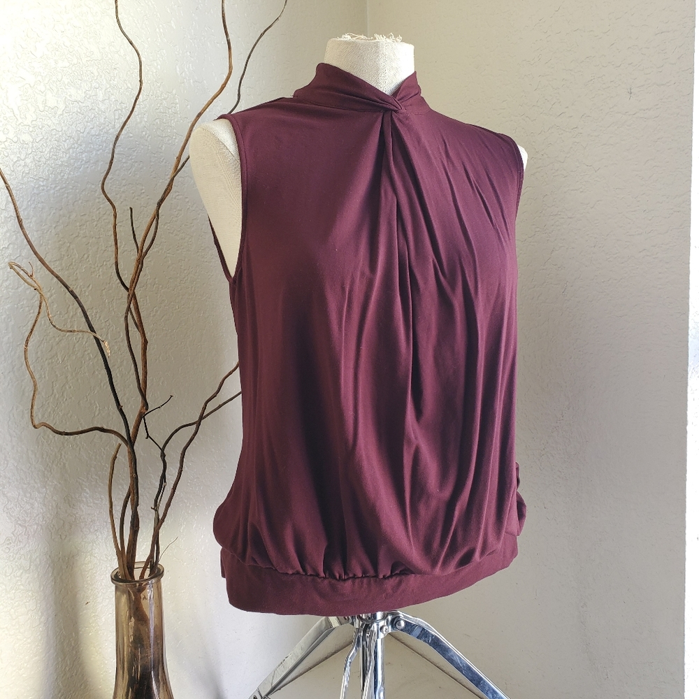 Karen Millen Knit Tank with Knot Detail